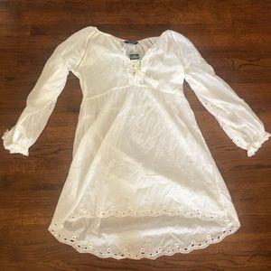 Brand New Ralph Lauren Eyelit White Coverup